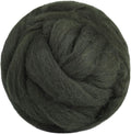 3.53oz Wool Roving Yarn, Wool Felting Supplies, Pure Wools, Chunky Yarn, Spinning Wool Roving for Needle Felting Wet Felting DIY Hand Spinning (Dark Green)