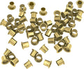 Kydex Rivets Eyelets, 8-8 1/4" Multicolored Grommet Eyelets for Tactical Holster Making, Knife Sheath Crafting, Fasteners for Custom DIY Kydex Projects (Set of 50)