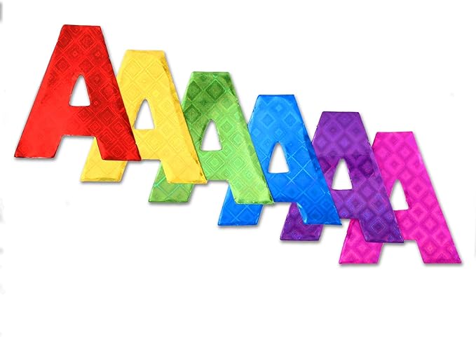 ArtSkills 2.5" Poster Letters and Numbers, A-Z and 0-9, Assorted, Holographic Colors, 228-Count (PA-1444) (Pack of 2)