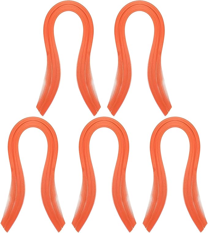 PATIKIL Quilling Strips Paper 600pcs 1.5mm 39cm Origami Paper Quilling Kits for Art DIY Hand Craft Christmas, Orange
