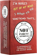 Not Parent Approved - The Hilarious Family Game Night Card Game for Kids, Teens & Tweens, The Perfect Funny Christmas & Birthday Gift for Boys & Girls