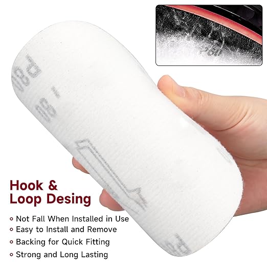 5 Inch 100 PCS Sanding Disc 80 Grit,Hook and Loop Sanding Discs for Random Orbital Sander