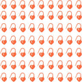 uxcell 400pcs Stitch Markers for Crocheting, Heart Shaped Crochet Marker Needle Clip Counter for Knitting Clothing Tag DIY Craft,Orange