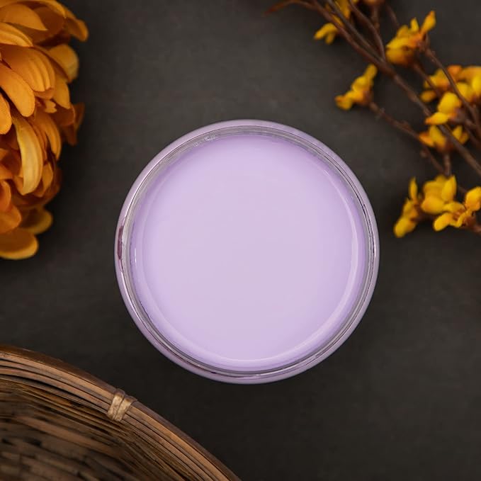 Dixie Belle Paint Company Chalk Finish Furniture Paint - Lucky Lavender (4oz) - Matte Pastel Purple Chic Chalk Mineral DIY Furniture Paint