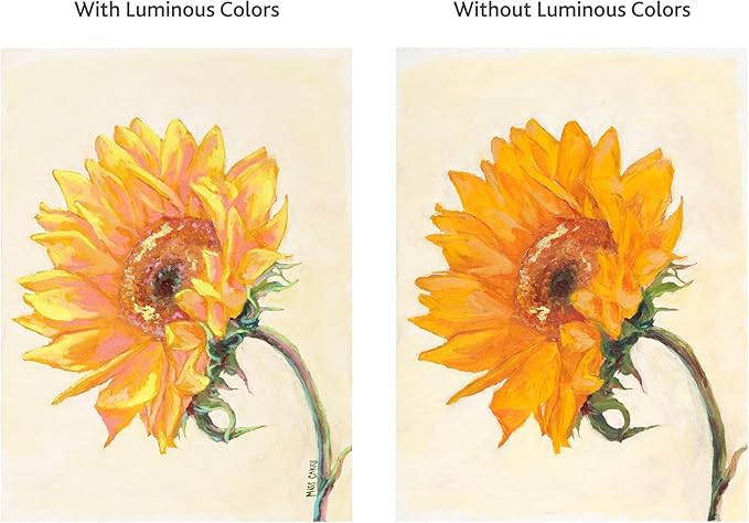 Tusc & Pine Artist Oil Paint - Luminous Yellow, 40 ml, Non-Yellowing, Rich & Creamy Consistency, Maximum Pigment Load, Small Batch Milled Oil Paints Made in the USA for Professional Artists