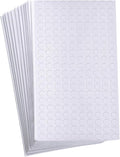 Outus 2400 Pieces Foam Dots Dual-Adhesive 3D Foam Tapes Pop Dots Adhesive Mount for Craft DIY Art or Office Supplies, 12 Sheets, Round (0.4 Inch)