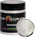 Eye Candy Pigments Premium White Mica Powder - Mashido (25gr) - for Epoxy, Resin, Soap, Paint, Woodworking, Acrylic Pouring, Bath Bombs, Fishing Lures - DIY Arts and Crafts Additive