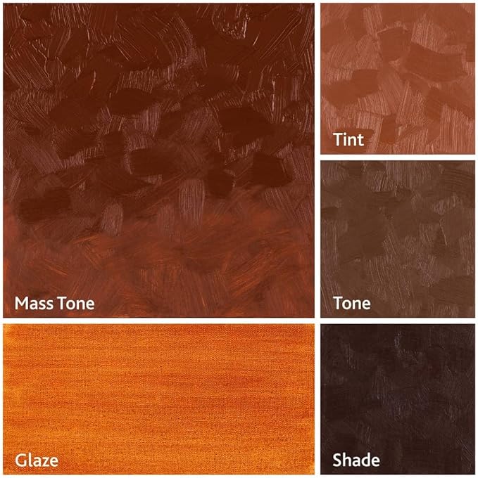 Tusc & Pine Artist Oil Paint - Appalachia Brown Oxide, 40 ml, Non-Yellowing, Rich & Creamy Consistency, Maximum Pigment Load, Small Batch Milled Oil Paints Made in the USA for Professional Artists