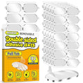 Upgraded Mounting Putty with Pull Tab, Removable Museum Tape Sticky Double Sided Adhesive Dots No Trace for Poster, 182 Pcs 0.6" x 1.38"
