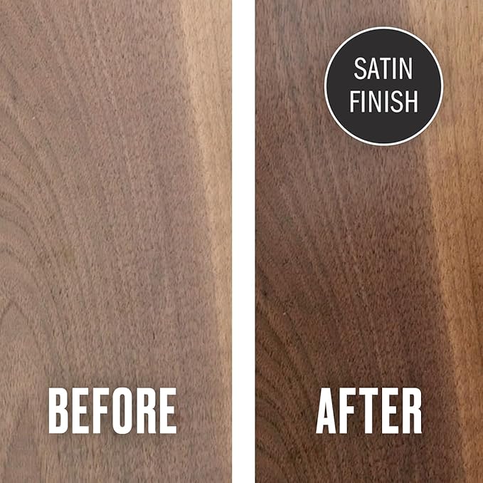 Walrus Oil - Polymerized Linseed Oil. 100% Natural, VOC-Free, Fast Curing Wood Sealer. Food-Contact Safe, 16oz Can