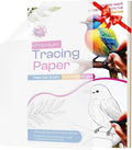 Tracing Paper 8.5 x 11 Inch - 500 Sheets 41lb/63gsm Transparent Vellum Paper for Sketching, Preliminary Drawing, Drafting & Overlays - Premium Translucent Tracing Paper for Pencil, Marker and Ink