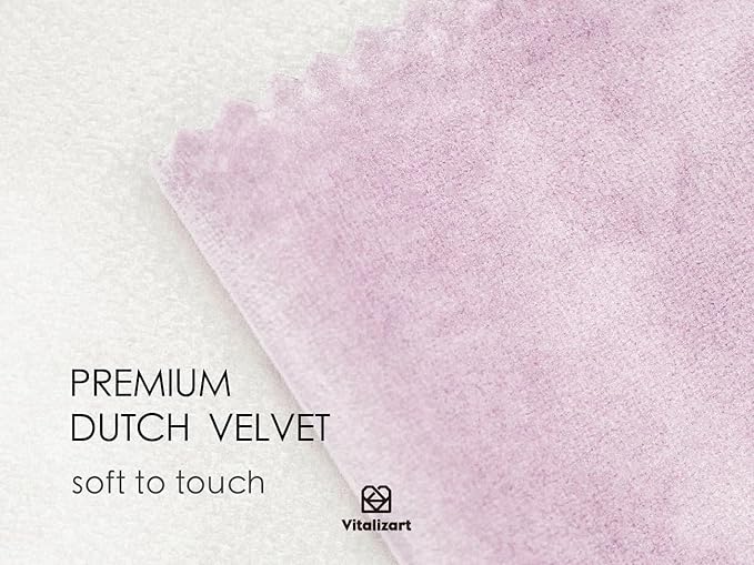 Vitalizart Pink Velvet Ribbon Set 3/8" x 15 Yd Wooden Spool Fabric Trim 3 Rolls * 5 Yd for Christmas Wreath Decoration Handmade Craft Ornaments Gift Wrapping & Bow Making
