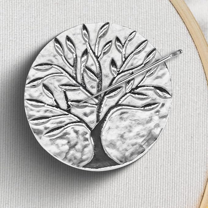 Needle Minder Magnet, Magnetic Needle Minder, Needle Minders Magnetic Cross Stitch Accessories, Magnetic Needle Holder, Life Tree, Butterfly, Cats, Owl, Heart (TreeofLife)