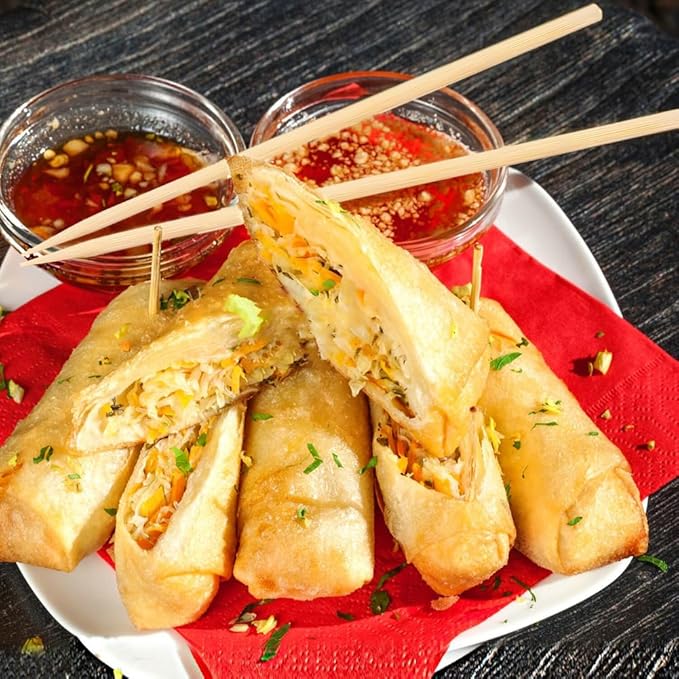 300 Pcs 6 inch Natural Bamboo Skewers, Φ=4mm, PEOUWNES Food Sticks for Appetiser, BBQ, Fruit，Cocktail, Grilling Kebabs, Bouquet, Chocolate Fountain, Corn Dog, Kitchen, Barbecue, Crafting and Party