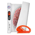 White Freezer Paper Roll 24" x 1800" (150 feet) with Cutter - USA-made Freezer Paper for Meat & Fish - Poly-Coated Food Wrapping Material for Freezing - Barrier Against Air & Moisture by IDL Packaging
