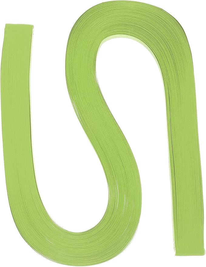 PATIKIL 120pcs Quilling Paper Strips Paper Flowers Quilling Kits 3/8"(10mm) Origami Paper for Adults Beginner Art Craft, 21"(54cm) Emerald Green
