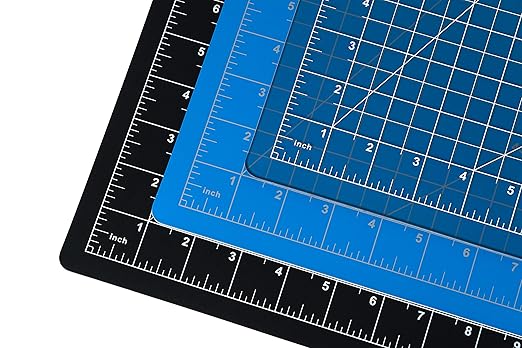 Dahle Vantage 10694 Premium Self-Healing Cutting Mat, 36"x48", 1/2" Grid, 5 Layers for Max Healing, Perfect for Crafts & Sewing, Blue