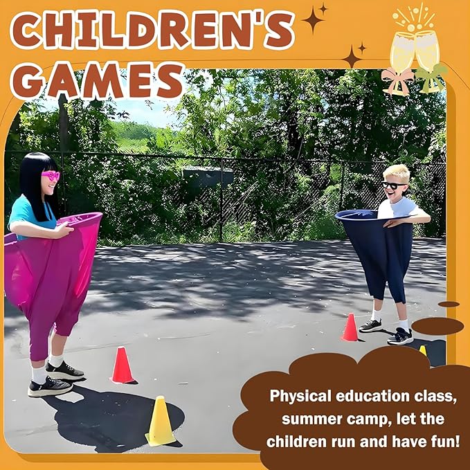 Granny Pants Yard Game – Hilarious Giant Stretchy Pant with Inflatable Ball Relay Set for Families, Adults, and Backyard Parties