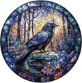 Wooden Puzzles for Adults, Wooden Jigsaw Puzzles, Crow-XL Puzzle, Gifts for Family or Friends for Any Holiday.（17.3 * 17.3 in 450pcs）