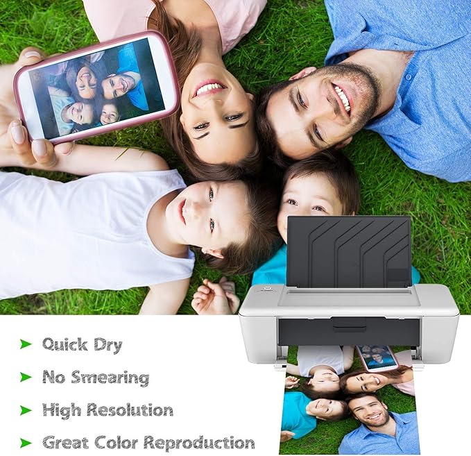 Koala Ultra Premium Photo Paper 8.5x11 In Glossy Photo Printer Paper for Inkjet Printer Water Resistant 50 Sheets 72lb