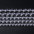 AAAAA Natural Clear White Crystal Quartz Beads Round Loose Spacer Beads for Jewelry Making DIY Bracelets Crystal Energy Healing Power Stone 60pcs 6mm 15 Inch