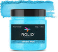 Rolio Premium Mica Powder - Electric Blue (50G / 1.76oz) - 1 Jar of Blue Pigment Powder for Epoxy Resin, Dye, Soap Making, Nail Polish, Paint, Candle Making, Bath Bombs, Slime
