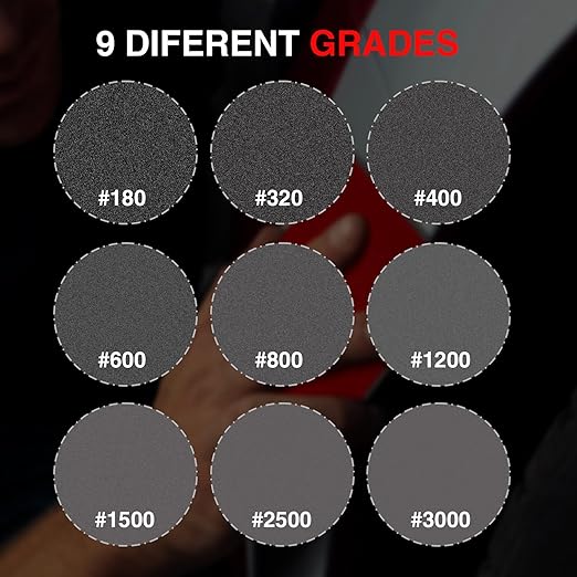 30 Pcs Sanding Sponge 400 Grit, Washable & Reusable Sanding Blocks for Wood, Metal, Drywall, Glazing,