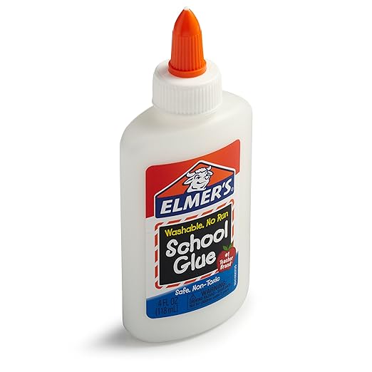 Elmer's Liquid School Glue Washable 7.6 oz Each 6 Count - Great for Making Slime, #1 Teacher Brand