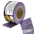 Dura-Gold Premium 1500 Grit PSA Purple Film Ceramic Longboard Sandpaper, 2-3/4" Wide Continuous 20 Yard Roll - Self Adhesive Stickyback for Auto & Wood Air File Long Board Sanders, Hand Sanding Blocks