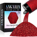 DIY Glitter for Epoxy Resin Crafts, Nail Art Earrings & More (Laser Red, 260g)
