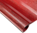 Red Glitter HTV Heat Transfer Vinyl, 12" x 5ft lron on Vinyl, for T-Shirt Ironing, Vinyl HTV Easy to Cut and Weed, The Best Choice for DIY Creativity. (red, 12" x5ft)