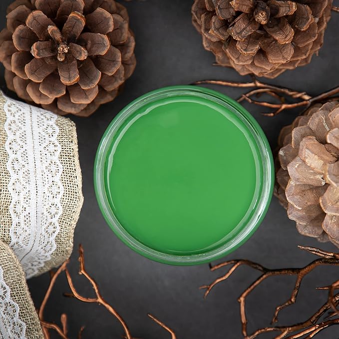 Dixie Belle Paint Company Chalk Finish Furniture Paint - Evergreen (16oz) - Matte Bold Green Chic Chalk Mineral DIY Furniture Paint