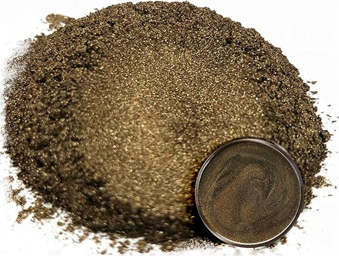 Eye Candy Premium Mica Powder Pigment “Shinai Brown” (50g) Multipurpose DIY Arts and Crafts Additive | Woodworking, Epoxy, Resin, Bath Bombs, Soap, Nail Polish, Lip Balm (Shinai Brown, 50G)