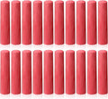 20 Pcs Sidewalk Chalks for Kids Non Toxic Jumbo Chalk for Party Gift Outdoor Art Classroom Play Painting (Red)