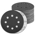 100 Pcs 5 inch Wet Dry Sanding Discs Grit 1500 Hook and Loop 8 Hole Silicon Carbide Orbital Sander Sandpaper