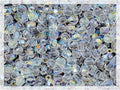 0.88oz (600+ pcs) Faceted Fire Polished Pressed Czech Glass Beads 3mm (0.12in), Crystal AB 00030-28701