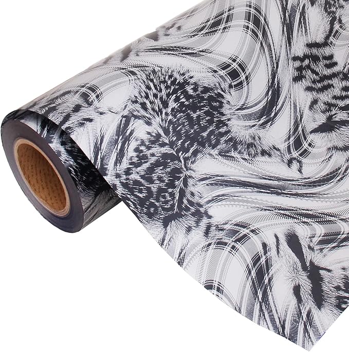 10 Yard x 20" Wide Roll Threadart Metallic Foil Wild Thing Heat Transfer Vinyl Film | Compatible with Venture Explore and Maker, Silhouette Cameo, & Large Format Cutters