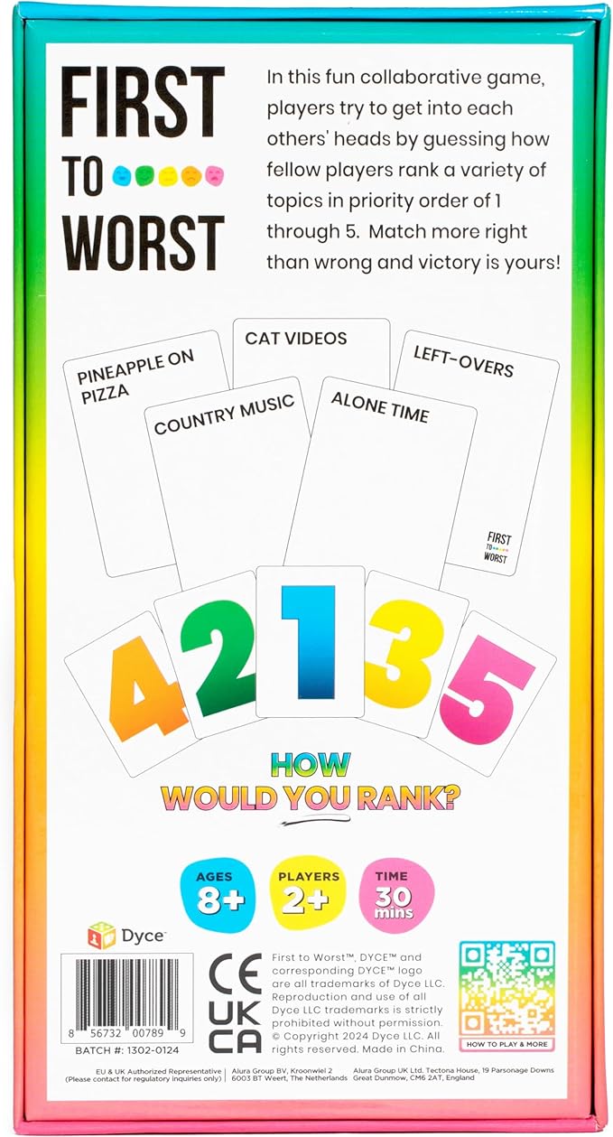 Party Game + After Dark Expansion Set - The Card Game About How Your Friends & Family Rank Things for Adult Friends, Groups & Fun Parties with Polarizing Priorities