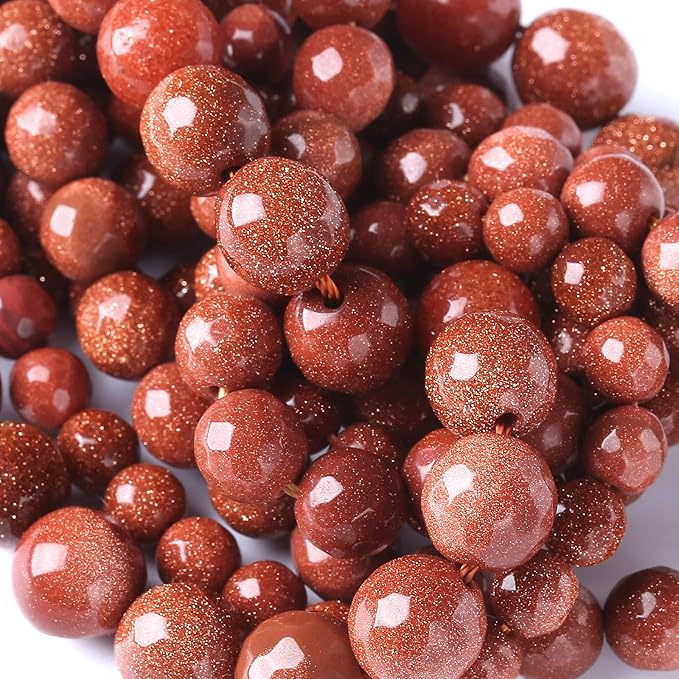 60pcs 6mm Natural Gold Sandstone Beads Faceted Stone Energy Healing Beads for Jewelry MakingDIY Bracelet Necklace Accessories 15" (6mm, Faceted Gold Sandstone)