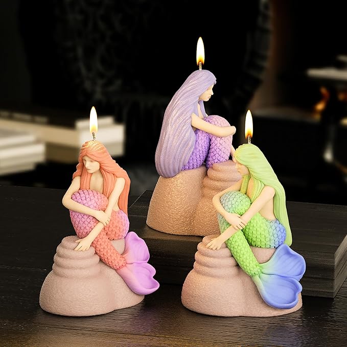 Religion Cylinder Nativity Jesus Angel Soap Resin Casting 3D Nativity Scene Candle Making Molds