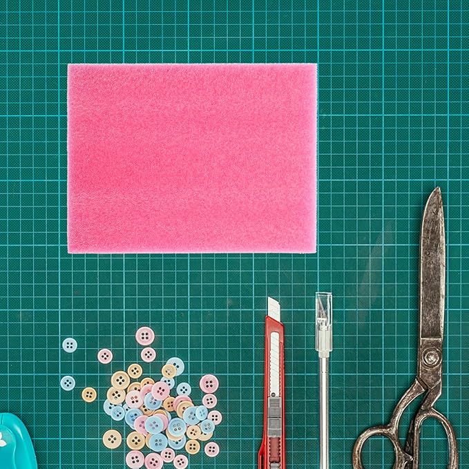 EXCEART 6Pcs Needle Felting Pad Pearl Cotton Foam Cushions for DIY Crafting Work Surface for Quilting and Felting Projects