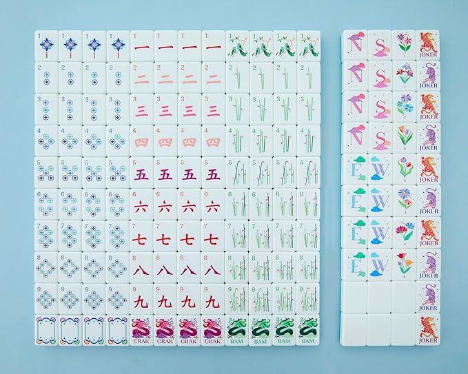 Celestial Mahjong Tiles