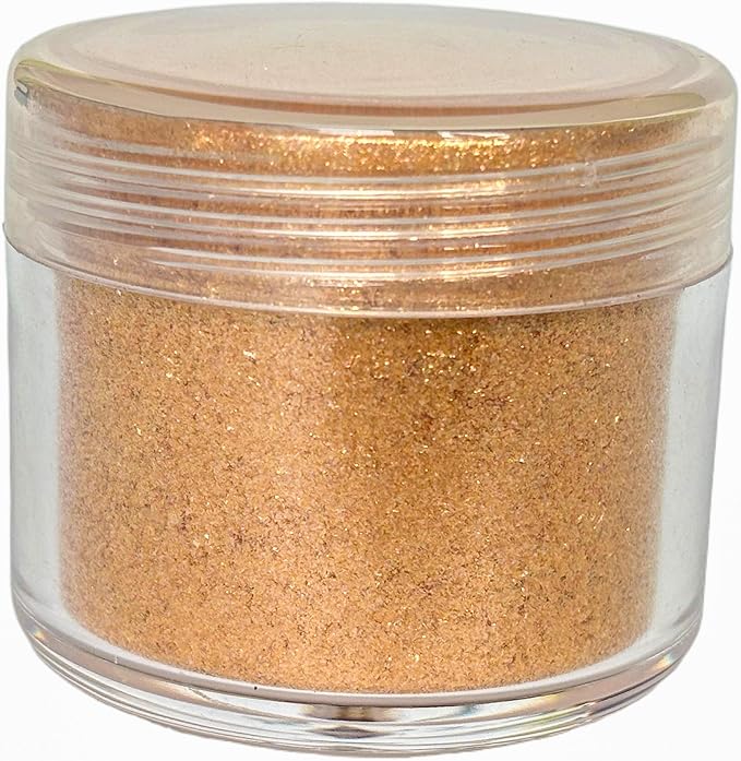 Premium Diamond Mica Powder Pigment- for Epoxy, Resin, Soap, Paint, Woodworking, Acrylic Pouring, Bath Bombs, Fishing Lures - DIY Arts and Crafts Additive (Glaring Red Bronze)