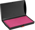 Large Premium Pink Ink Stamp Pad - 3" by 6" - Quality Felt Pad