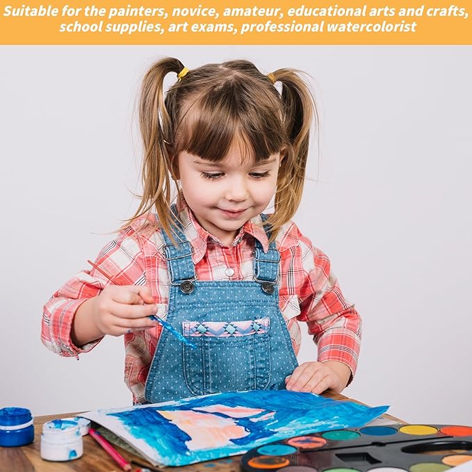 150 Sheets Watercolor Paper Bulk,White Water Color Paper for Kids Child Students Adults Artists Drawing-65LB/180GSM Art Paper-8.5 x 11 inch Painting & Craft Papers, Finger Paints, Watercolor, Tempera