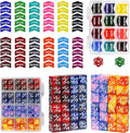 110PCS MTG Keywords Tokens & 12mm Dice Counter for Magic The Gatering, Bulk Ability Tokens MTG Life Counters D20 Loyalty 6 Sided Dice, Compatible with TCG CCG Magic Card Gaming Accessories