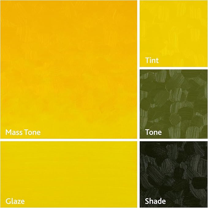 Tusc & Pine Artist Oil Paint - Permanent Yellow Light, 150 ml, Non-Yellowing, Rich & Creamy Consistency, Maximum Pigment Load, Small Batch Milled Oil Paints Made in the USA for Professional Artists