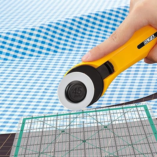 6 Pcs Quilting Rulers and Templates, Quilt Ruler, Acrylic Square Ruler, with Silicone Non-Slip Mat and Storage Bag (3.5"x3.5", 5"x5", 8"x8", 10"x10", 12.5"x12.5", 2"x12")