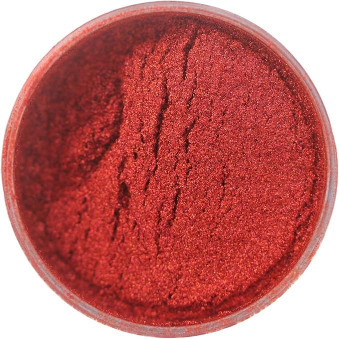 Premium Diamond Mica Powder Pigment- for Epoxy, Resin, Soap, Paint, Woodworking, Acrylic Pouring, Bath Bombs, Fishing Lures - DIY Arts and Crafts Additive (Glaring Ancient-Bronze)