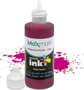 MaxMark Premium Refill Ink for self Inking Stamps and Stamp Pads, Magenta Purple Color - 1 oz.